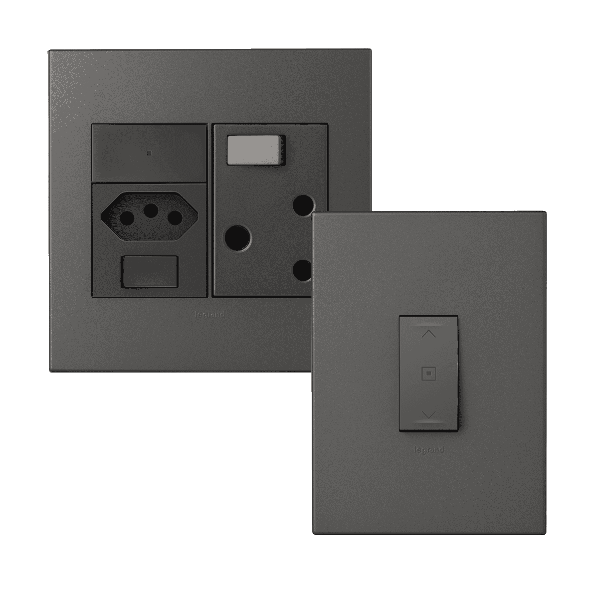 Legrand Arteor with Netatmo in Magnesium finish.