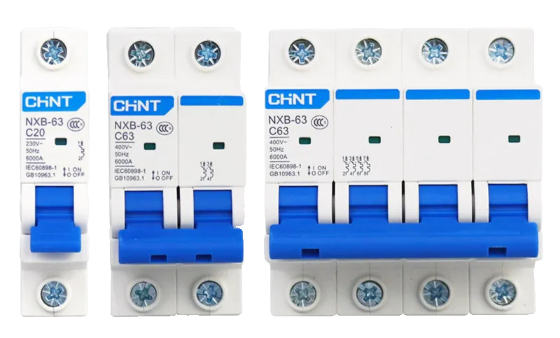 CHINT NXB miniature circuit breakers